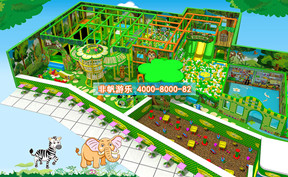 兒童淘氣堡森林動物風格[350平方]